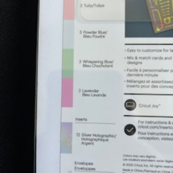 Cricut Joy Princess Sampler Insert Cards - NWT - Picture 3 of 3